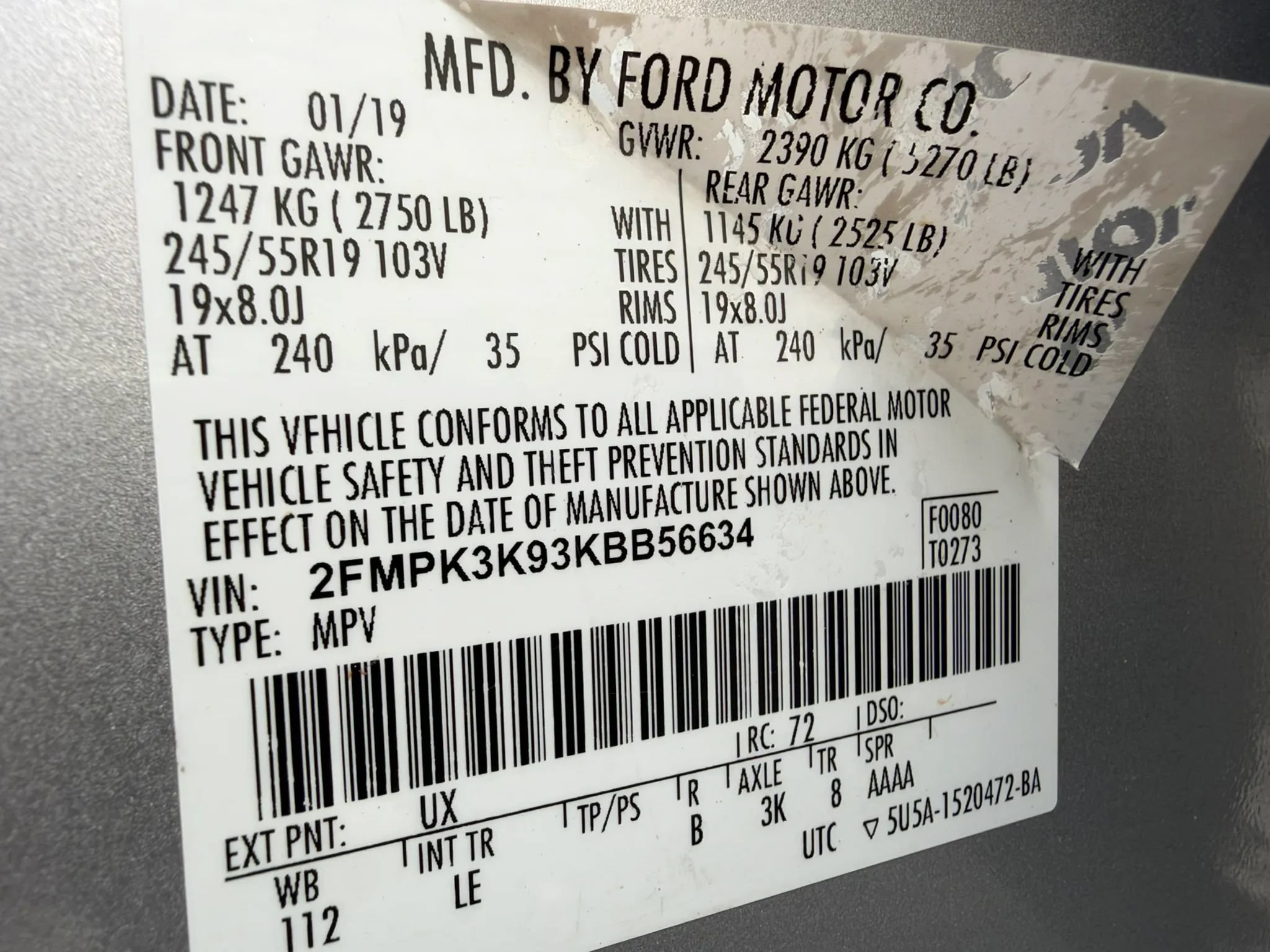 Used 2019 Ford Edge Titanium FWD image 26
