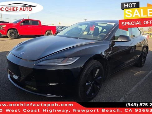 Used 2025 Tesla Model 3 Long Range RWD image 1
