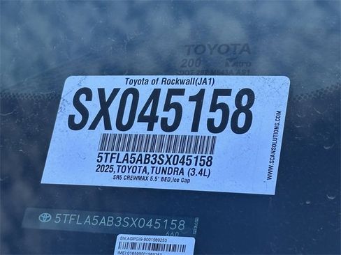 New 2025 Toyota Tundra SR5 image 27