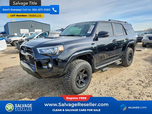 Used 2021 Toyota 4Runner TRD Off-Road Premium w/ Moonroof Package image 1