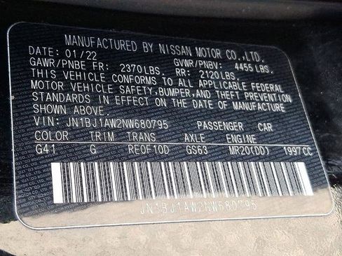 Certified 2022 Nissan Rogue Sport S image 27