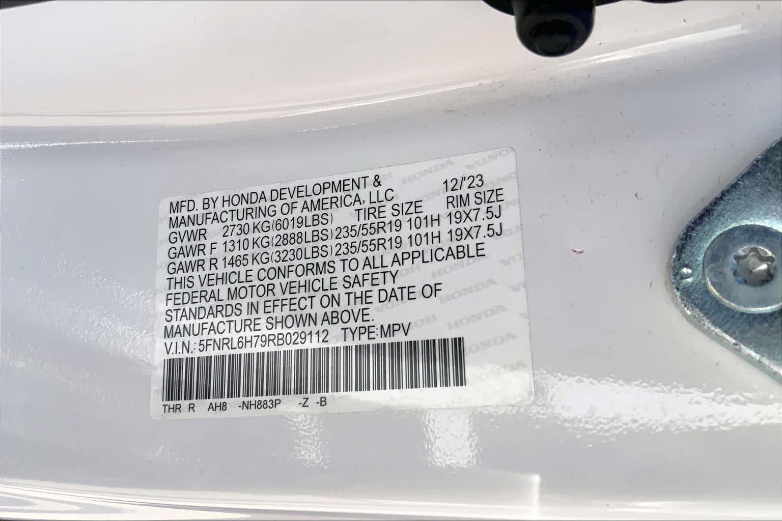 Used 2024 Honda Odyssey Sport image 33