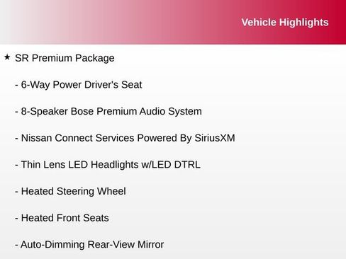 Used 2021 Nissan Sentra SR w/ SR Premium Package FWD image 3