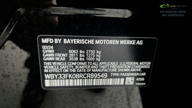 Used 2024 BMW i5 eDrive40i w/ M Sport Package RWD image 73