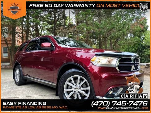 Used 2017 Dodge Durango SXT w/ 3rd Row Seating Group image 5