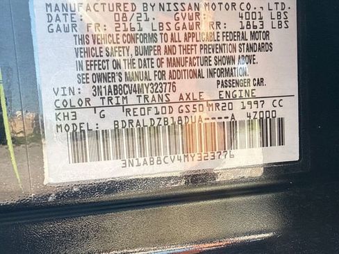 Used 2021 Nissan Sentra SV FWD image 49