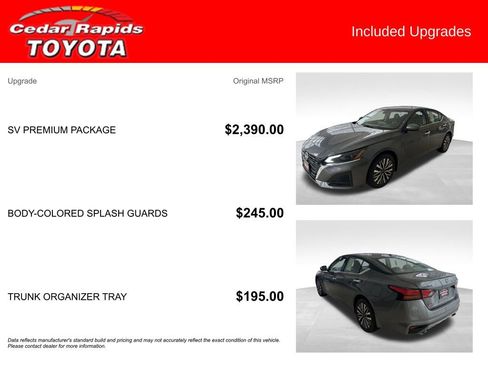 Used 2024 Nissan Altima 2.5 SV w/ SV Premium Package AWD/4WD image 7