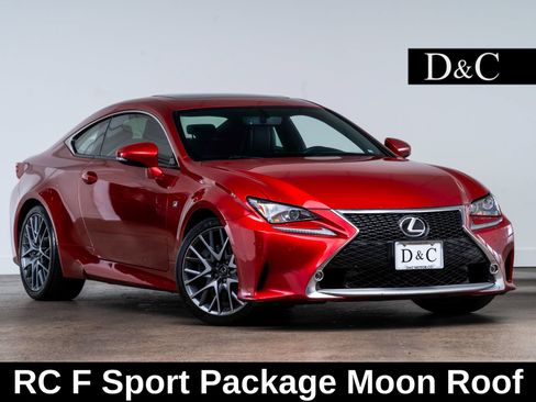 Used 2015 Lexus RC 350 w/ F Sport w/Summer Tires RWD image 1