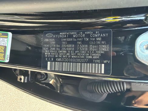 Certified 2025 Hyundai Tucson SEL AWD/4WD image 34