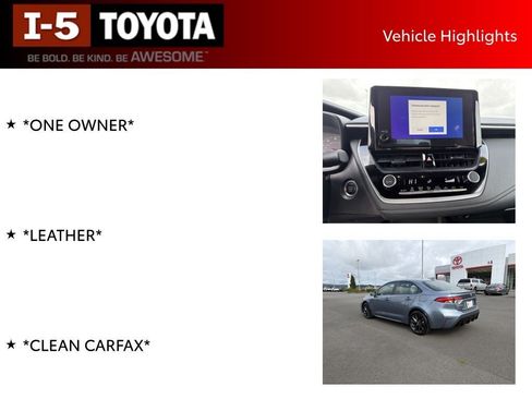 Used 2024 Toyota Corolla SE w/ SE Convenience Package FWD image 5