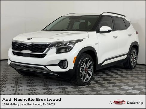 Used 2021 Kia Seltos SX w/ SX Sunroof Package AWD/4WD image 1