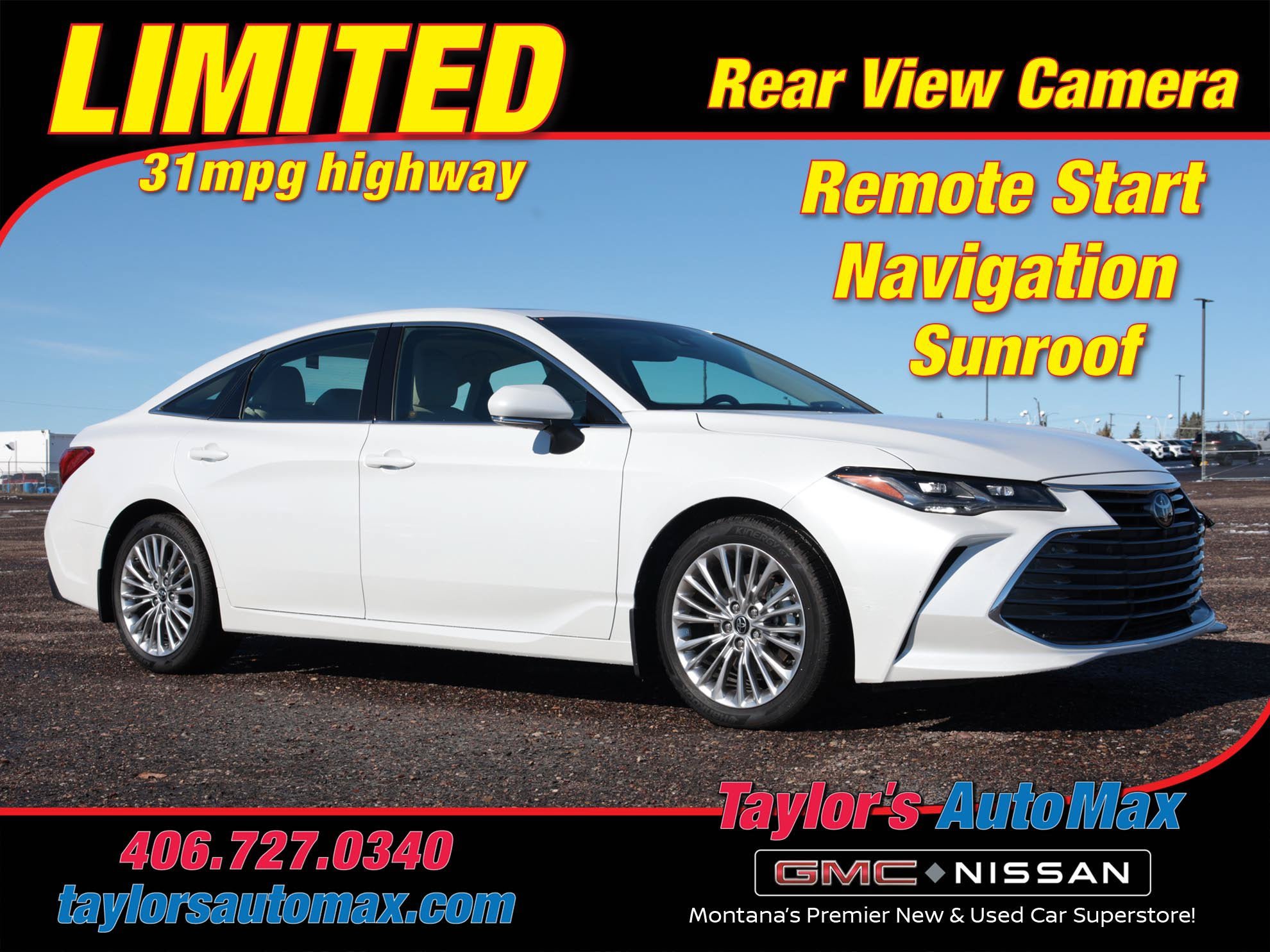 Used 2019 Toyota Avalon Limited FWD image 1