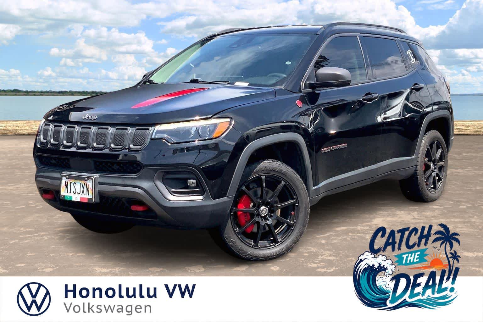 Used 2022 Jeep Compass Trailhawk w/ Trailhawk Elite Group AWD/4WD image 1