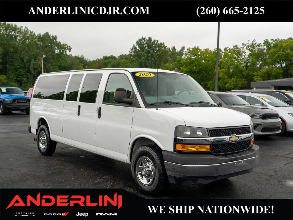 Used 2018 Chevrolet Express 3500 LT w/ LT Preferred Equipment Group RWD image 1