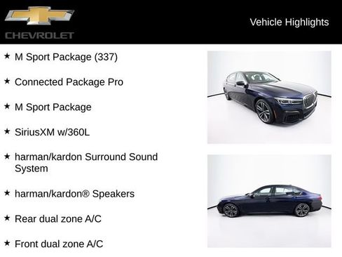 Used 2022 BMW 750i xDrive w/ M Sport Package AWD/4WD image 5