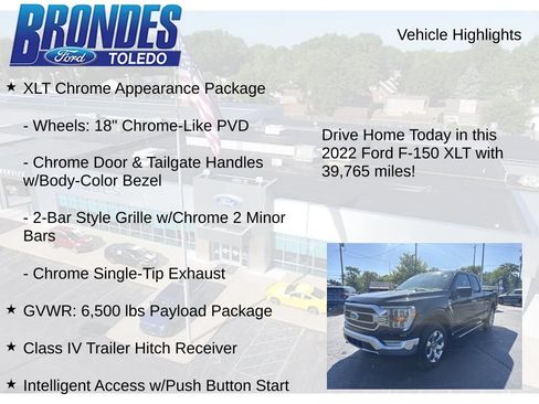 Used 2022 Ford F150 XLT w/ Equipment Group 302A High AWD/4WD image 22