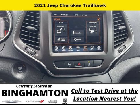 Used 2021 Jeep Cherokee Trailhawk AWD/4WD image 15