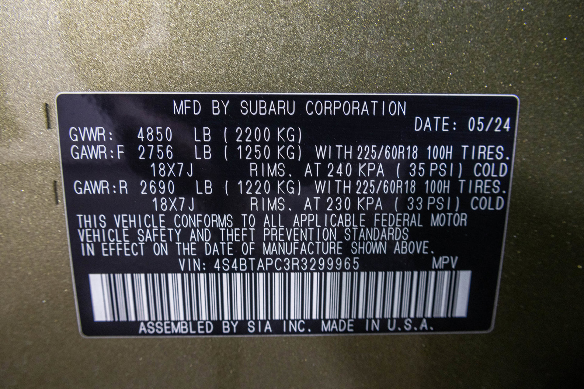 Used 2024 Subaru Outback Touring AWD/4WD image 58