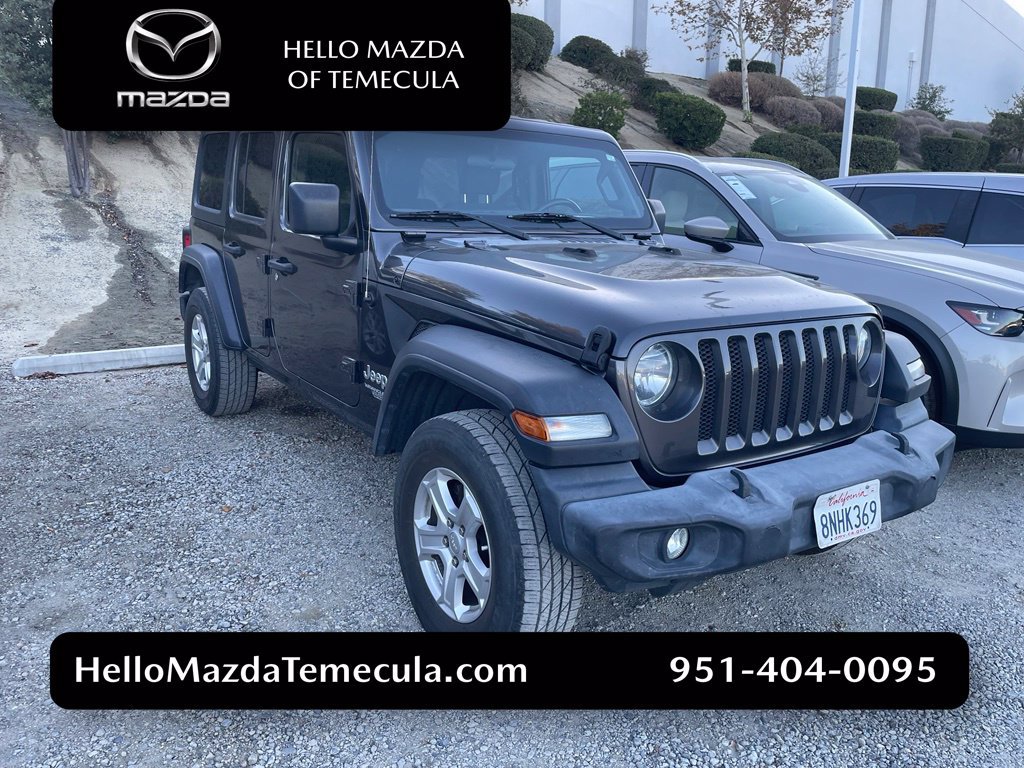 Used 2020 Jeep Wrangler Unlimited Sport S AWD/4WD image 1