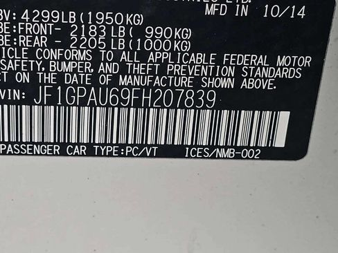 Used 2015 Subaru Impreza 2.0i Sport Premium w/ Popular Package #1 AWD/4WD image 10