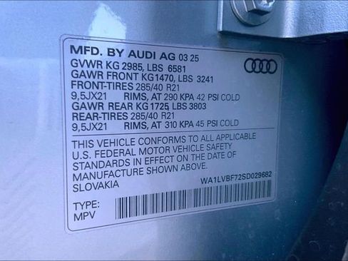 Certified 2025 Audi Q7 3.0T Premium Plus w/ Premium Plus Package image 34