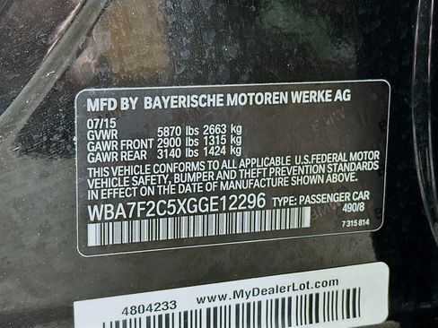 Used 2016 BMW 750i xDrive image 34