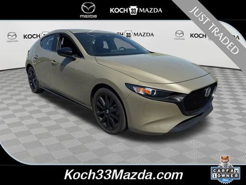 Used 2025 MAZDA MAZDA3 Carbon AWD/4WD image 1