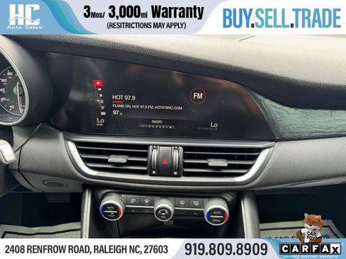 Used 2018 Alfa Romeo Giulia Ti RWD image 24