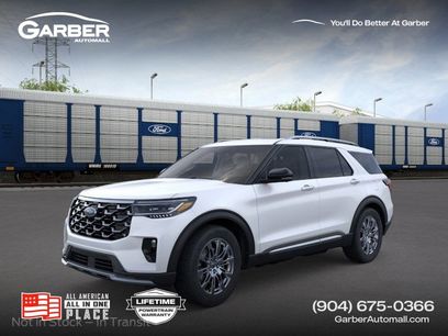 New 2026 Ford Explorer Platinum