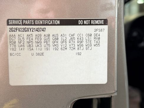 Used 2000 Pontiac Firebird Formula image 95