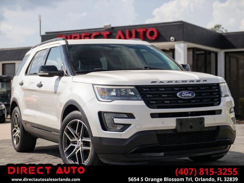 Used 2017 Ford Explorer Sport w/ Equipment Group 401A AWD/4WD image 1