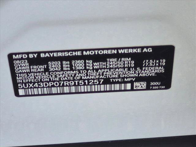 Certified 2024 BMW X3 sDrive30i w/ Convenience Package RWD image 26