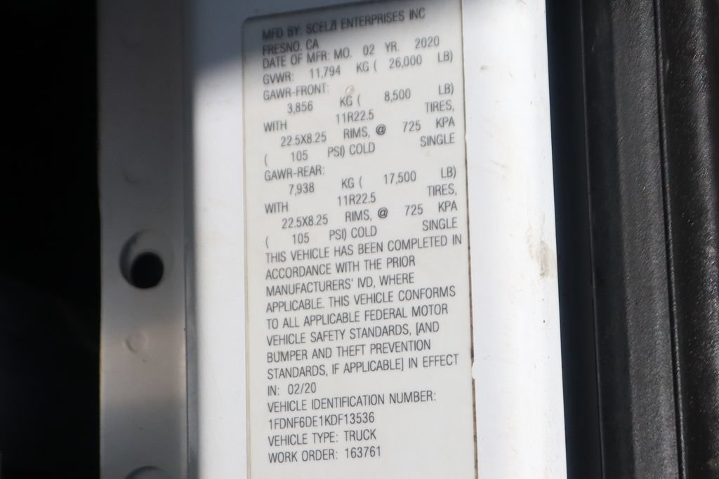 Used 2019 Ford F650 2WD Regular Cab Super Duty image 40