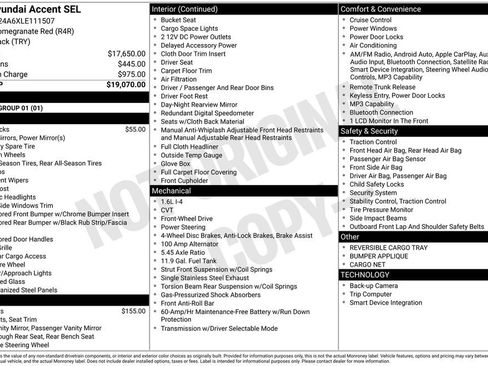 Used 2020 Hyundai Accent SEL image 13