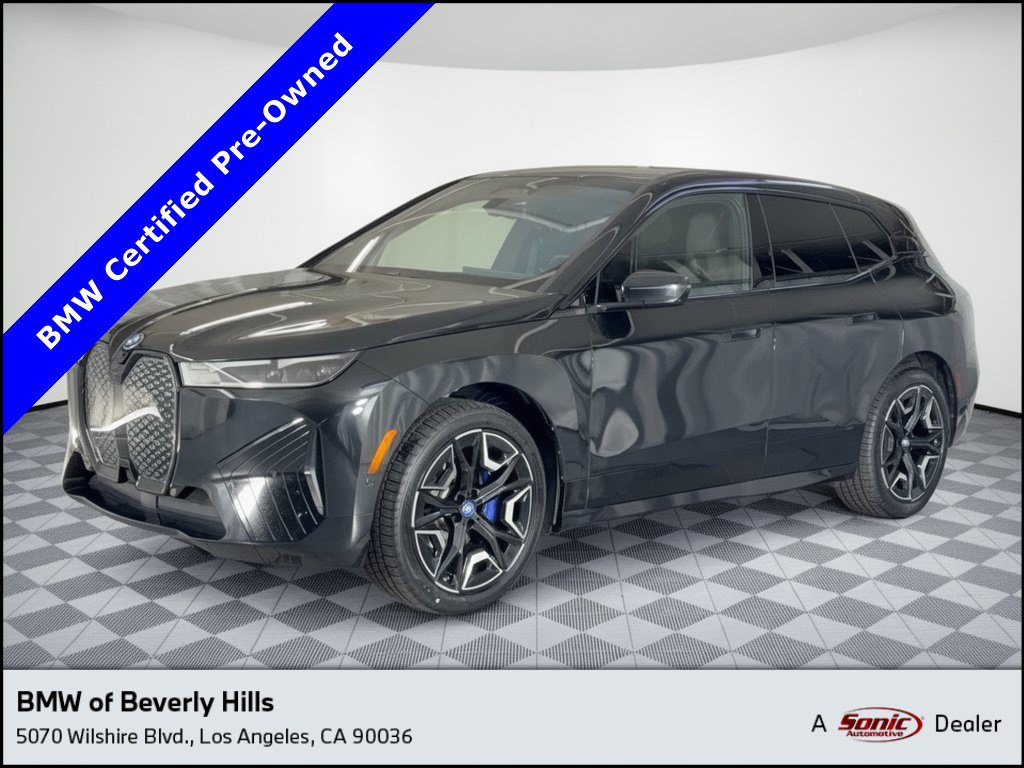 Certified 2024 BMW iX xDrive50 w/ Premium Package AWD/4WD image 1