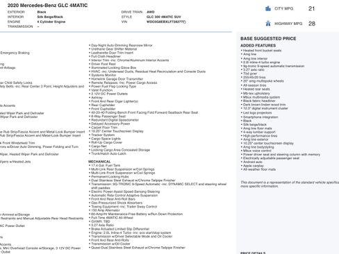 Used 2020 Mercedes-Benz GLC 300 4MATIC image 5