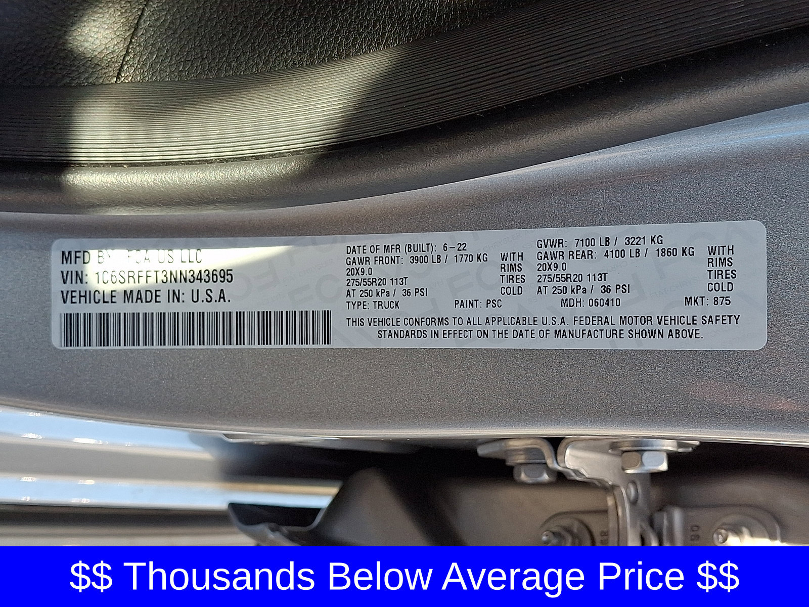 Used 2022 RAM 1500 Big Horn AWD/4WD image 27