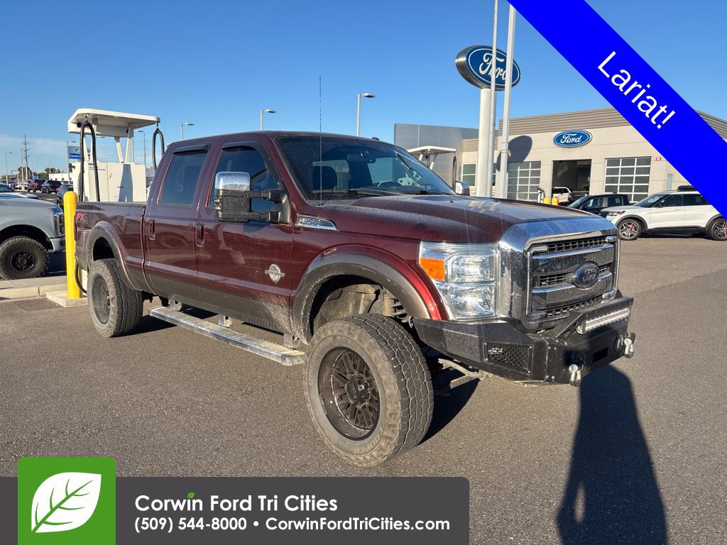 Used 2016 Ford F350 Lariat w/ Lariat Ultimate Package AWD/4WD image 3