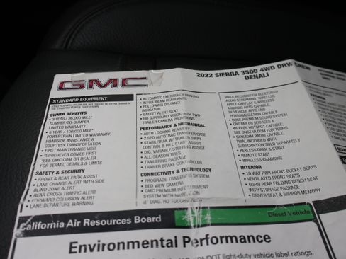 Used 2022 GMC Sierra 3500 Denali w/ Denali Ultimate Package AWD/4WD image 80