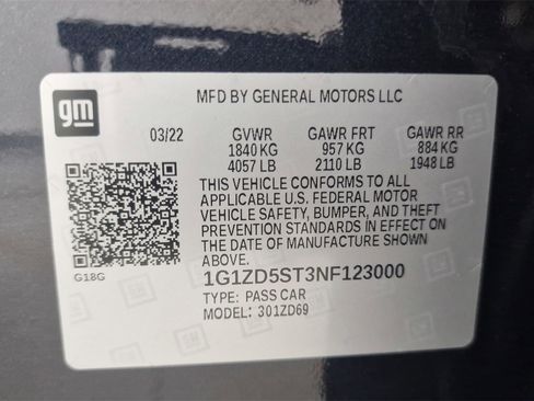 Used 2022 Chevrolet Malibu LT image 11