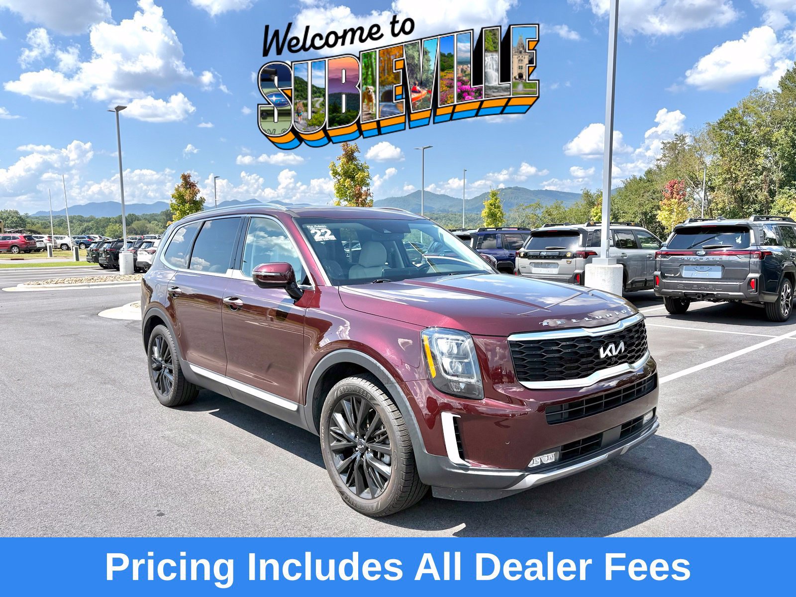 Used 2022 Kia Telluride SX w/ Towing Package AWD/4WD image 1