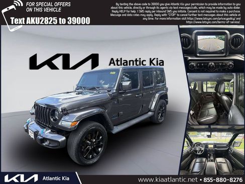 Used 2021 Jeep Wrangler Unlimited Sahara AWD/4WD image 1