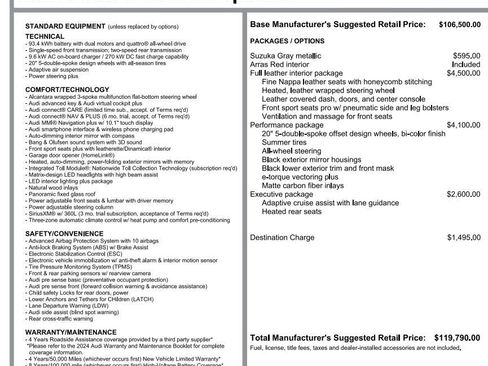 Used 2024 Audi e-tron GT Premium Plus w/ Performance Package image 5