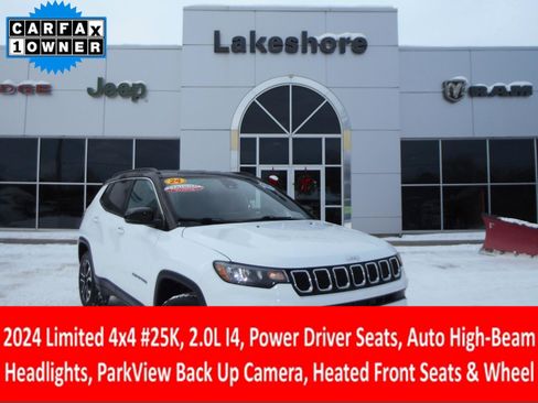 Certified 2024 Jeep Compass Limited image 1