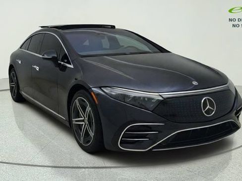 Used 2024 Mercedes-Benz EQS 450+ 4MATIC Sedan w/ AMG Line Exterior Package image 2