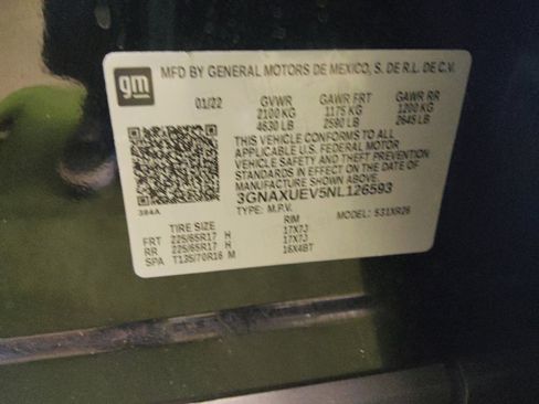 Used 2022 Chevrolet Equinox LT AWD/4WD image 33