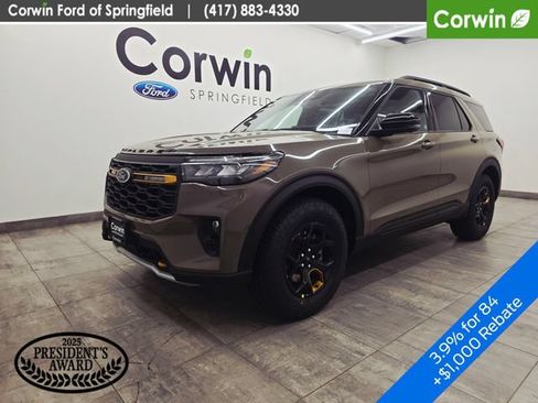 New 2026 Ford Explorer Tremor w/ Tremor Ultimate Package AWD/4WD image 1