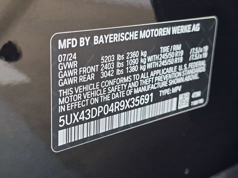 Used 2024 BMW X3 sDrive30i RWD image 24
