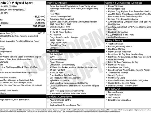 New 2026 Honda CR-V Sport image 41