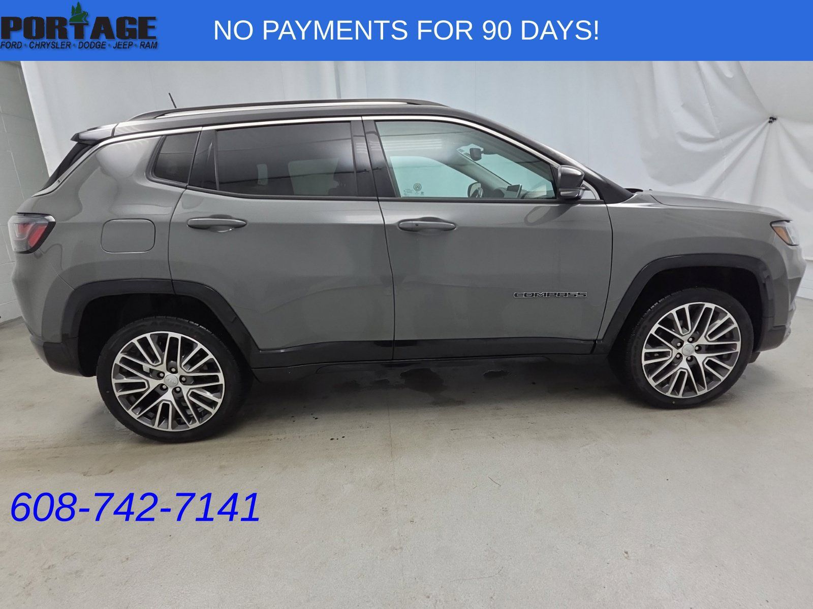 Used 2022 Jeep Compass Limited w/ Elite Group AWD/4WD image 8